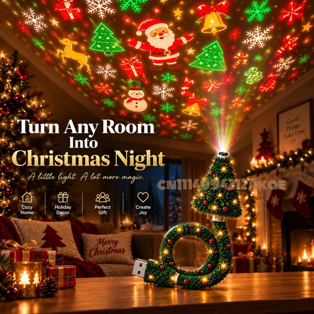 Christmas Projector Light for Indoor Holiday Displays