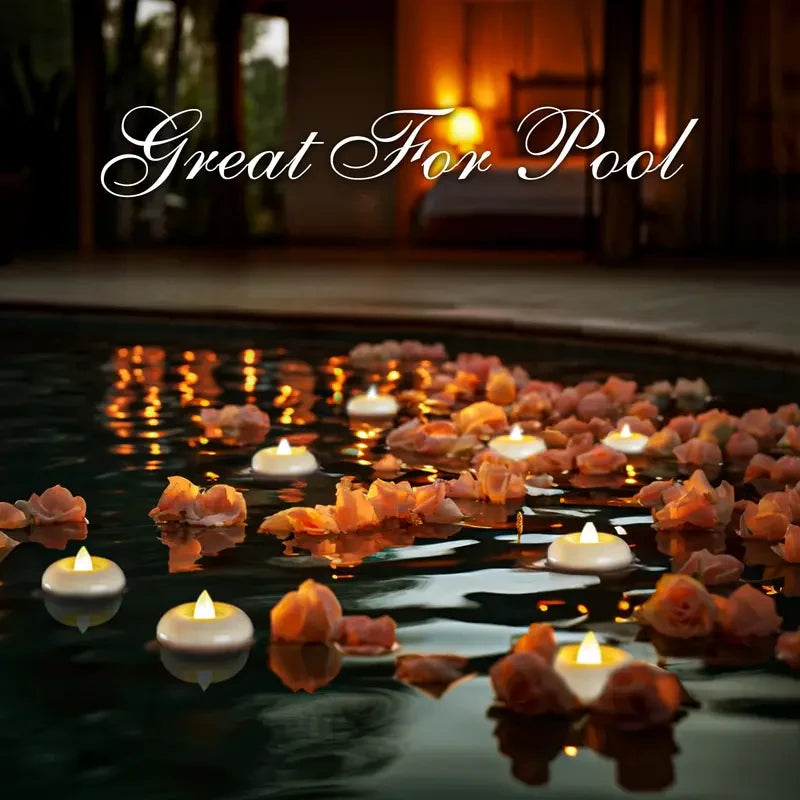 Floating Battery-Powered LED Tea Lights