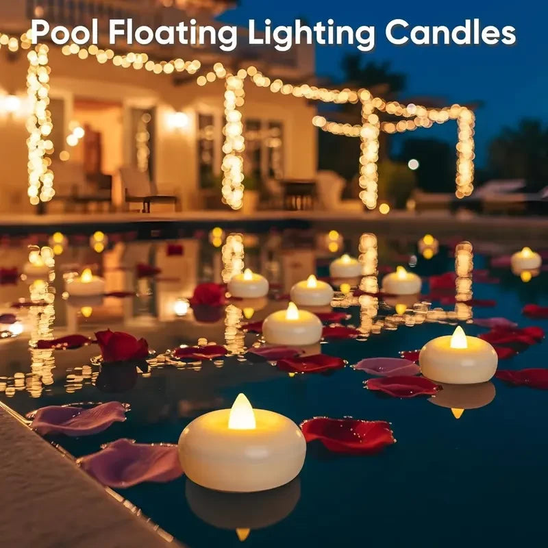 Floating Battery-Powered LED Tea Lights